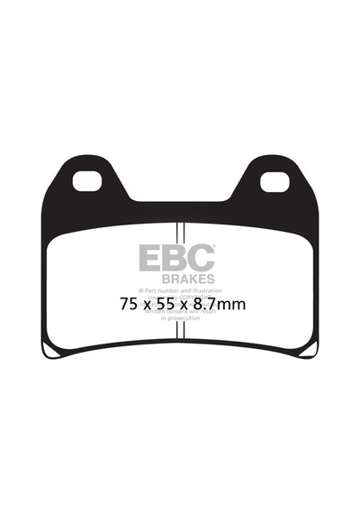 Ebc Fa244 Ducati 1200 Multistrada S Fren Balatası Uyumlu