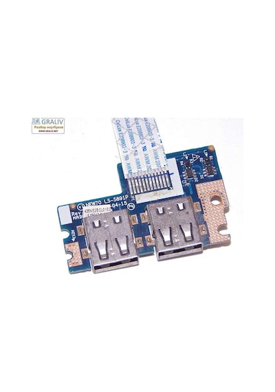 Acer Uyumlu Travelmate 5735, 5735G Usb Giriş Soket Kart Board