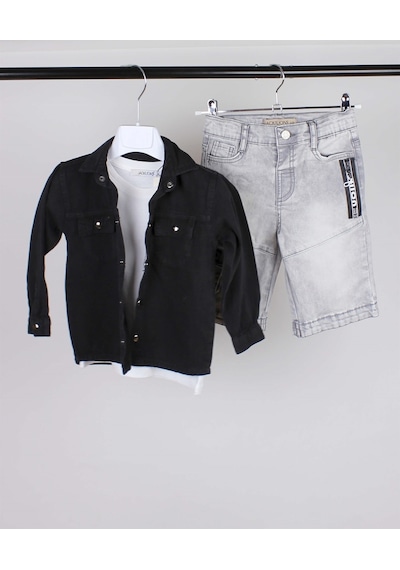 Jack Lions Jacklions Erkek Bebek Kot Kapri Slim Fit - Gri