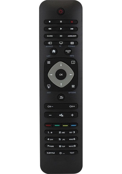HUAYU-KL Philips Uyumlu RM-L1128 3D LCD-LED TV KUMANDA BLİSTERLİ