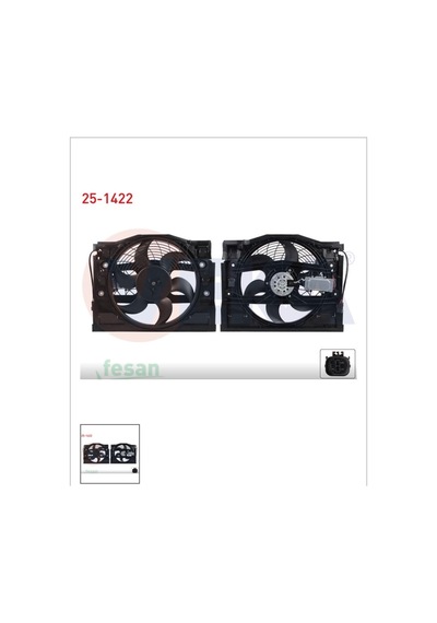 Bmw 3 E46 320i 328i 2000-2005 Fan Motoru