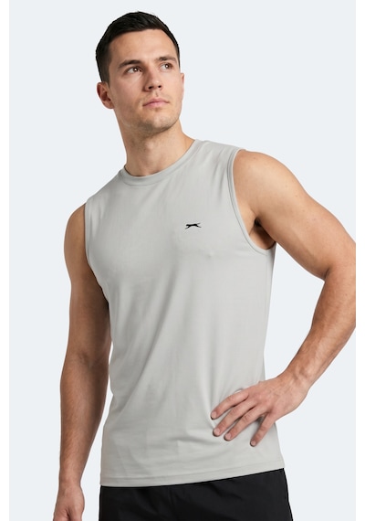 Slazenger Kıngshıll Erkek Açık Gri Tişört
