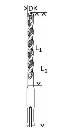 Sds Plus-1 18x460 Matkap Ucu - Pyrz-295271