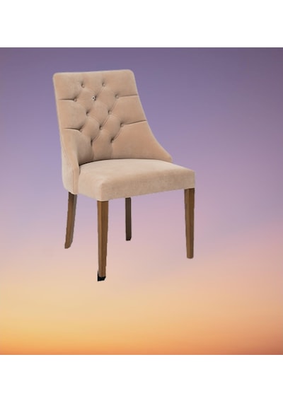 Bengimobilya Zus542 Papel Giydırme Model Sağlam Sandalye Kayın Torna Iskelet T
