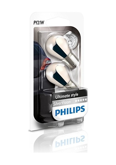 Phılıps Py21 W 93 12V 21W Yakın Tırnak Silver Vision 12496Svb2