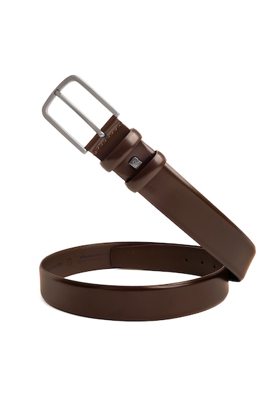 Pierre Cardin Rugan Deri Erkek Kemer En 3,5 Cm Pc100a Kahve - Rugan
