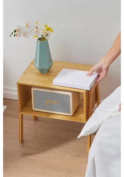 Digithome Bambu Komodin Yan Sehpa - Jwfu-5392 Kahverengi