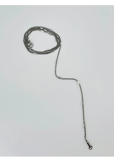 Gri Çelik Erkek Kolye 60 Cm - Ekl0003 Çok renkli
