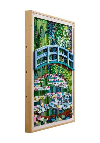 Lego Art Claude Monet Nilüfer Gölü Üzerinde Köprü 31220