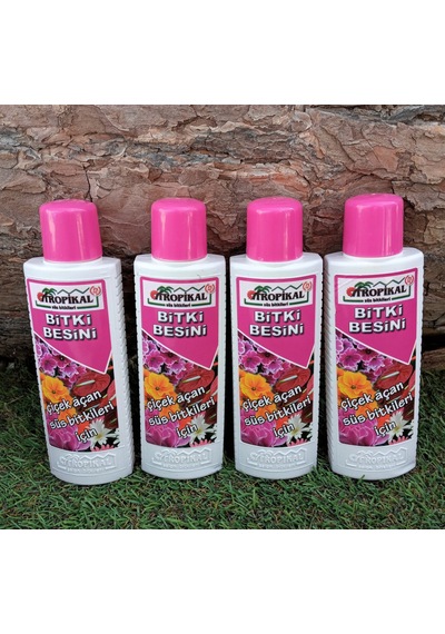 Çiçek Açan Bitki Besini 4 Adet 225 ML Bitki Besini