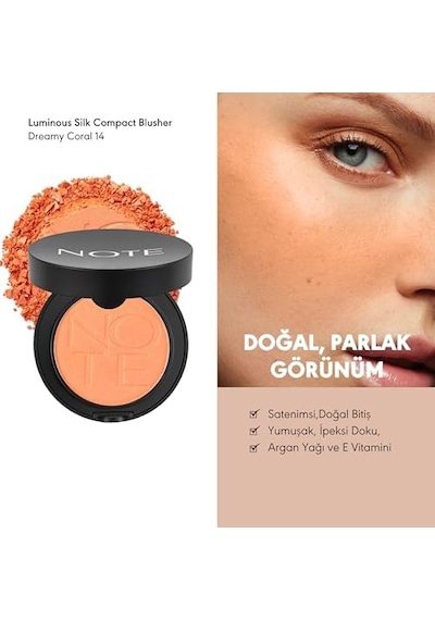 Cosmetics Luminous Silk Compact Blusher 14 Dreamy Toz Allık 1