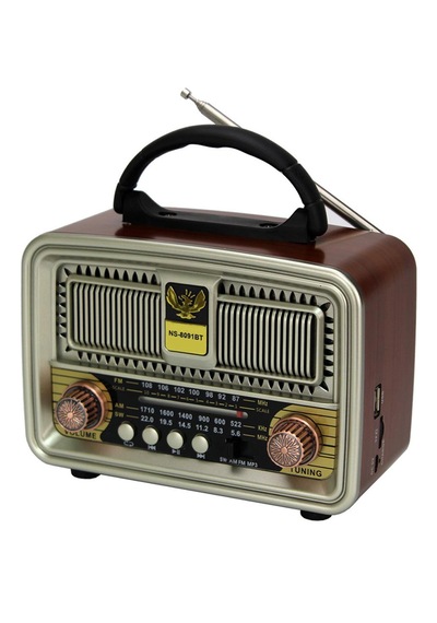 Nns Ns-8091bt Bluetooth Hoparlör Usb Mp3 Fm Radyo