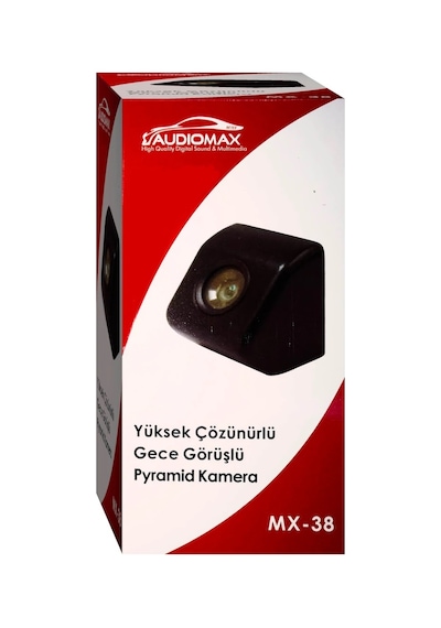 Audiomax Pramit Geri Görüş Park Kamerası Su Geçirmez Park Çizgili