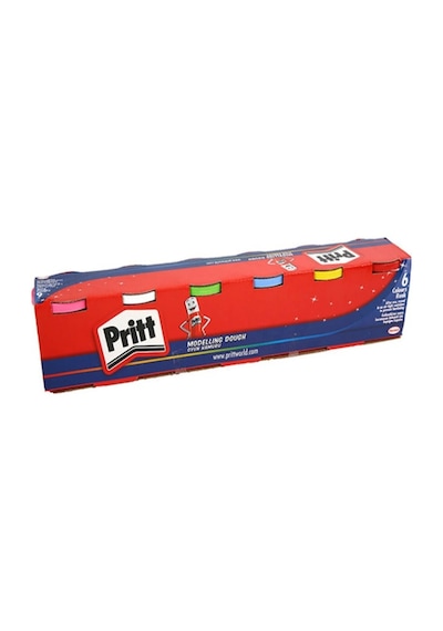 Pritt Oyun Hamuru 6lı - 2 Adet Çok  Renkli