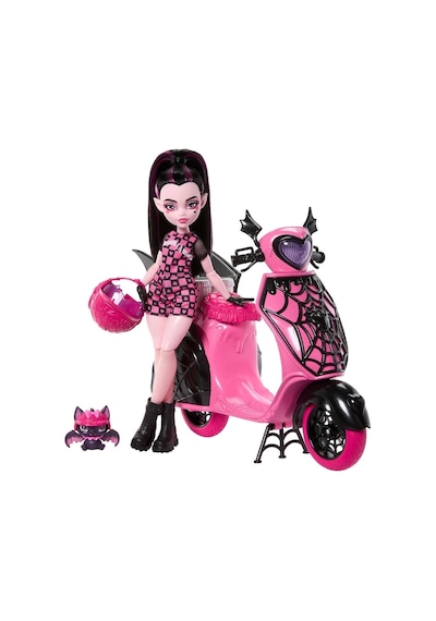 Jdr61 Monster High Vamptastic Scooter Draculaura Standart