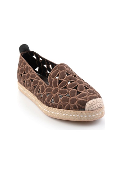 Bambi Kahve Kadın Espadril K01117992302 Kahverengi