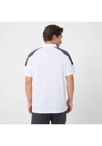 Beyaz - Antrasit Uhlsport Erkek Polo T-shirt Energy 1101801 Beyaz - Antrasit