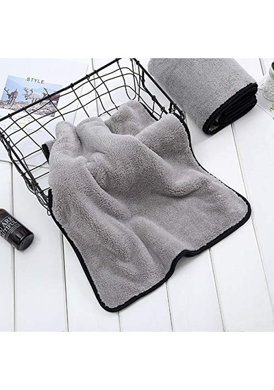 Süper Emici Oto Kurulama Bezi Araç Temizlik Havlusu Mikrofiber Temizleme Bezi Araba Yıkama Süngeri 50x70cm Gri Açık Indigo