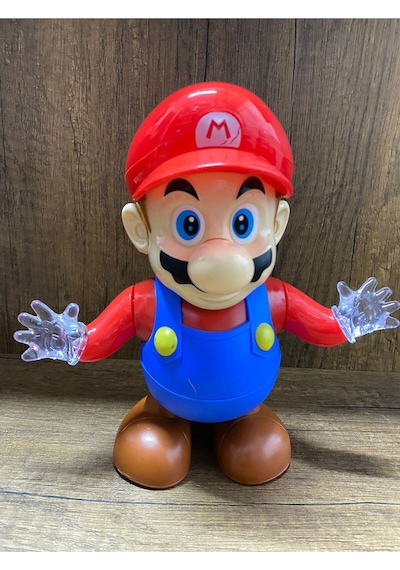 Oyuncak Dans Eden Süpermario Figür Oyuncak Işıklı Sesli Dans Eden Super Mario Figür