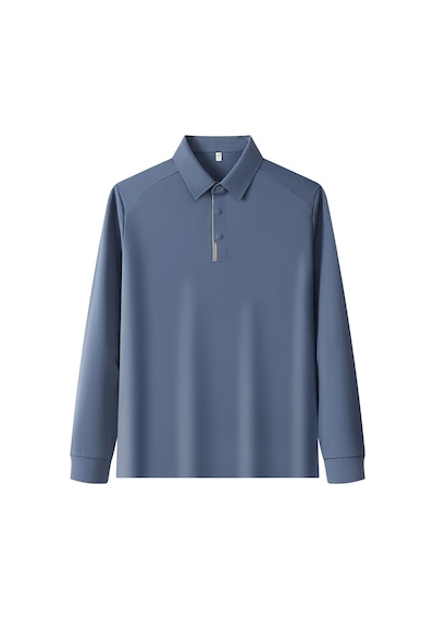New Performance.arw61006.serintutan-antibakteriyel-yüksek Kalite.uzunkol.çıtçıtlı Polo T.shirt Mavi New Performance.arw61006.serintutan-antibakteriyel-yüksek Kalite.uzunkol.çıtçıtlı Polo T.shirt Mavi