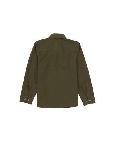 U.s. Polo Assn. Erkek Çocuk Koyu Haki Gömlek Basic 50306584-vr111 Koyu Haki