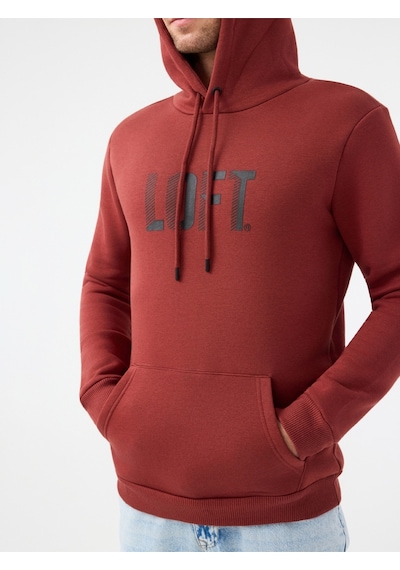Regular Fit Erkek Sweatshirt Turuncu