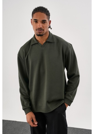 Redline Ease Oversize Sweatshirt Haki