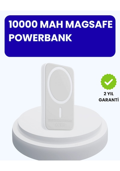 Magsafe Manyetik Powerbank Apple iPhone Uyumlu İçin Hızlı, Kablosuz Ve Güvenli Şarj Antrasit Melanj 65151280