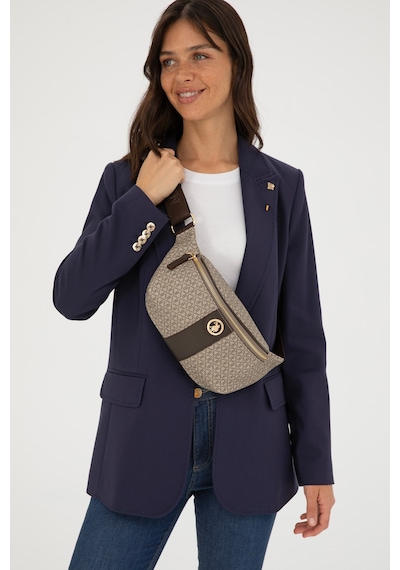 U.S. Polo Assn. Kadın Vizon Bel Çantası 50293693-VR052