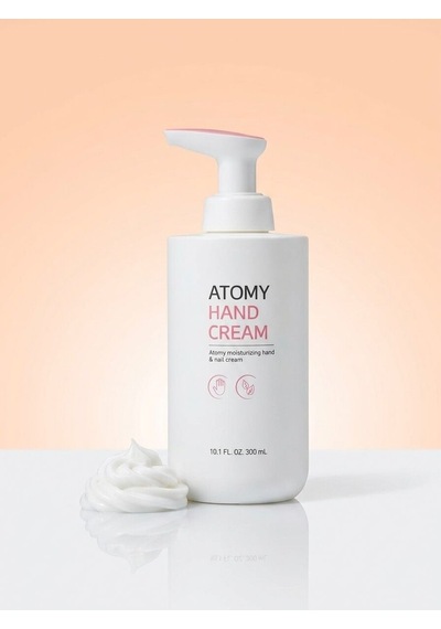 Atomy Hand Cream - Avokado Ve Aynısefa Özlü Yoğun Nemlendirici Dev Boy El Ve Tırnak Bakım Kremi 300
