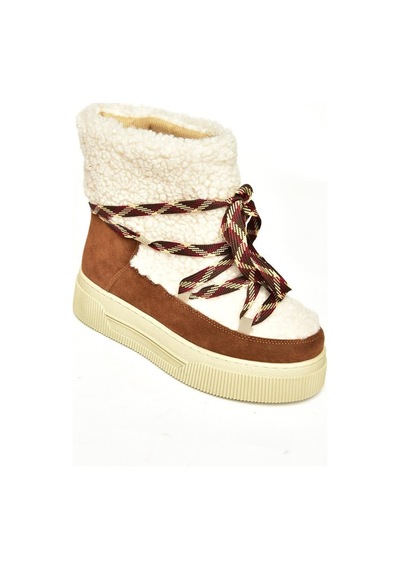 Fox Shoes T476500702 Taba Süet Kalın Tabanlı Kadın Bot Taba Fox Shoes T476500702 Taba Süet Kalın Tabanlı Kadın Bot Taba