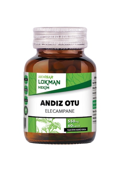 Andız Otu Kapsülü Akhisar, Yapışkan, Doğal, Andız Otu Hapı, Bakanlık Onaylı Ruhsatlı