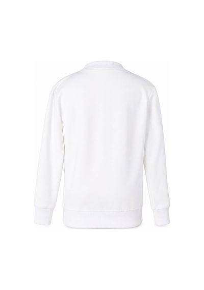 Trender New Jersey Baskı Biyeli 2 İp Ekru Kız Çocuk Sweatshirt 26yss2000018
