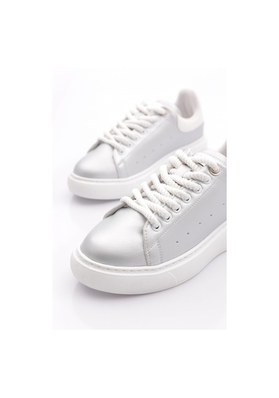 Dgn B2016 Kadin Sneakers Gümüş