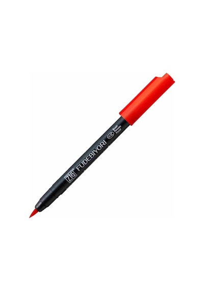 Zig Fudebiyori Fırça Uçlu Kalem Brush Pen 020 Red