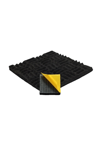 Türkeli Ses Yalıtımı Akustik Labirent Sünger Yanmaz 30 MM 50 x 50 100 x 100 Bantlı
