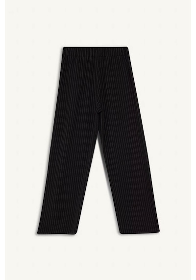 Defacto Kız Çocuk Wide Leg Pantolon G6350a826spbk34 Siyah-bk34