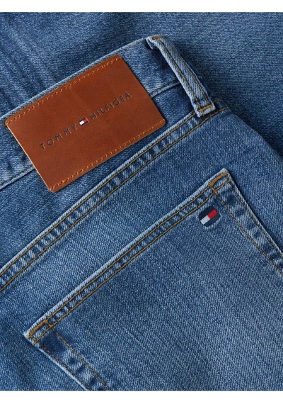 Tommy Hilfiger Slım Straıght Denton Jean Pantolon Düz Paça Cobalt Mavi-15118 Çok Renkli Tommy Hilfiger Slım Straıght Denton Jean Pantolon Düz Paça Cobalt Mavi-15118 Çok Renkli