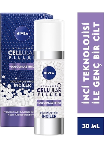 Nivea Cellular Filler Cilt Dolgunlaştırıcı İnci Taneleri 30 ML