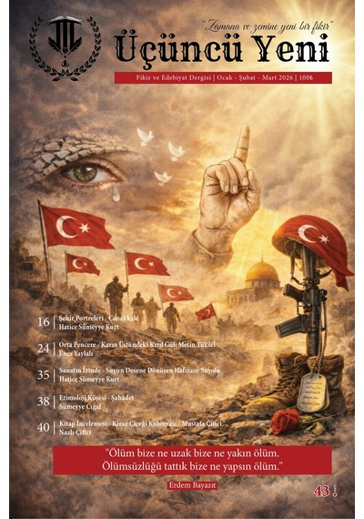Üçüncü Yeni Dergi 43.sayı Ocak-şubat-mart 2026