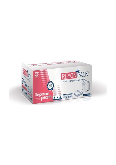 Reyonpack Dispenser 6 Lı 21x21 Cm Peçete 1 Koli