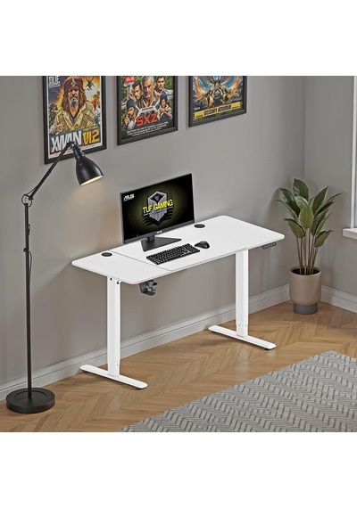 Tr Adore Gaming Maestro-x Yükseklik Ayarlı Oyuncu Masası - Beyaz 140x72-117x60 Cm Diğer Tr Adore Gaming Maestro-x Yükseklik Ayarlı Oyuncu Masası - Beyaz 140x72-117x60 Cm Diğer
