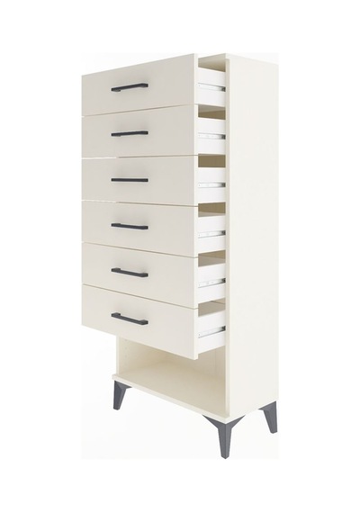 Arges Dolap 6 Çekmeceli 60x30x134 Aytaşı-aytaşı Aytaşı