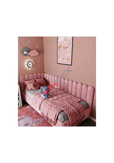 Winflex Yatak Başlık ,duvar Ve Oda Dekorasyon Panel 10adet- 15x100cm Pembe 100 x 150 CM