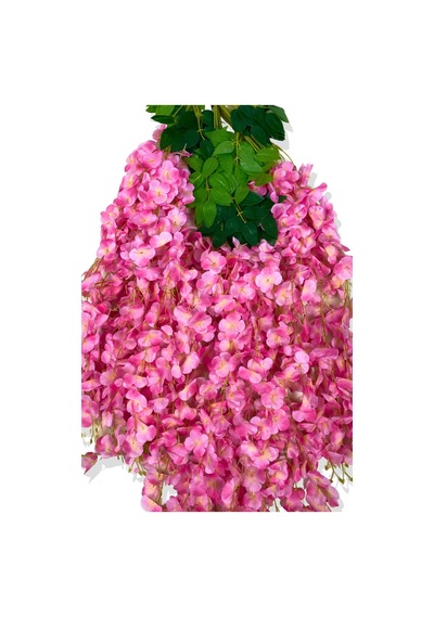 Cihan Çiçekçilik Yapay Sarkan Pembe Akasya Çiçeği 12 Li Demet 3 Dallı Pembe
