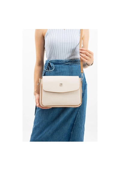 Just Polo Yeni Sezon Kadın Çantası 4063mh Krem - Taba