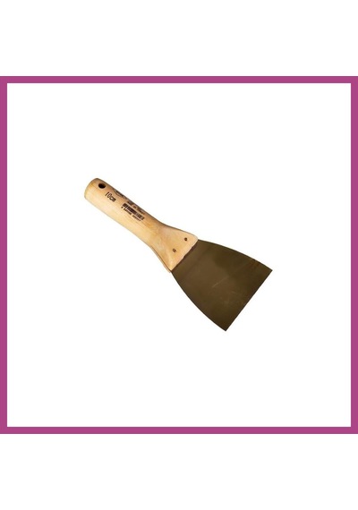 Gees Global 802 10cm Ağaç Saplı Spatula 1 Adet Gbzs Çok Renkli