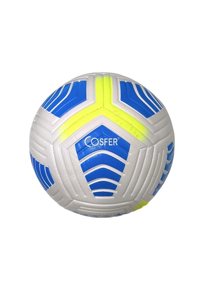 Cosfer Cfs-ftt Futbol Topu 4 Astar Suni Deri No:5 Mavi Açık Mavi