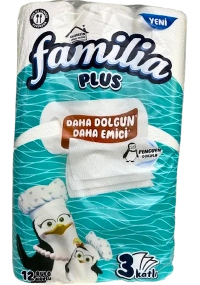 Familia Rulo Havlu Paket 12'li