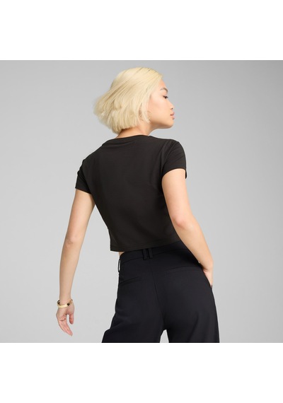 Puma Essentials Kadın Siyah Tişört 629745-01 Siyah